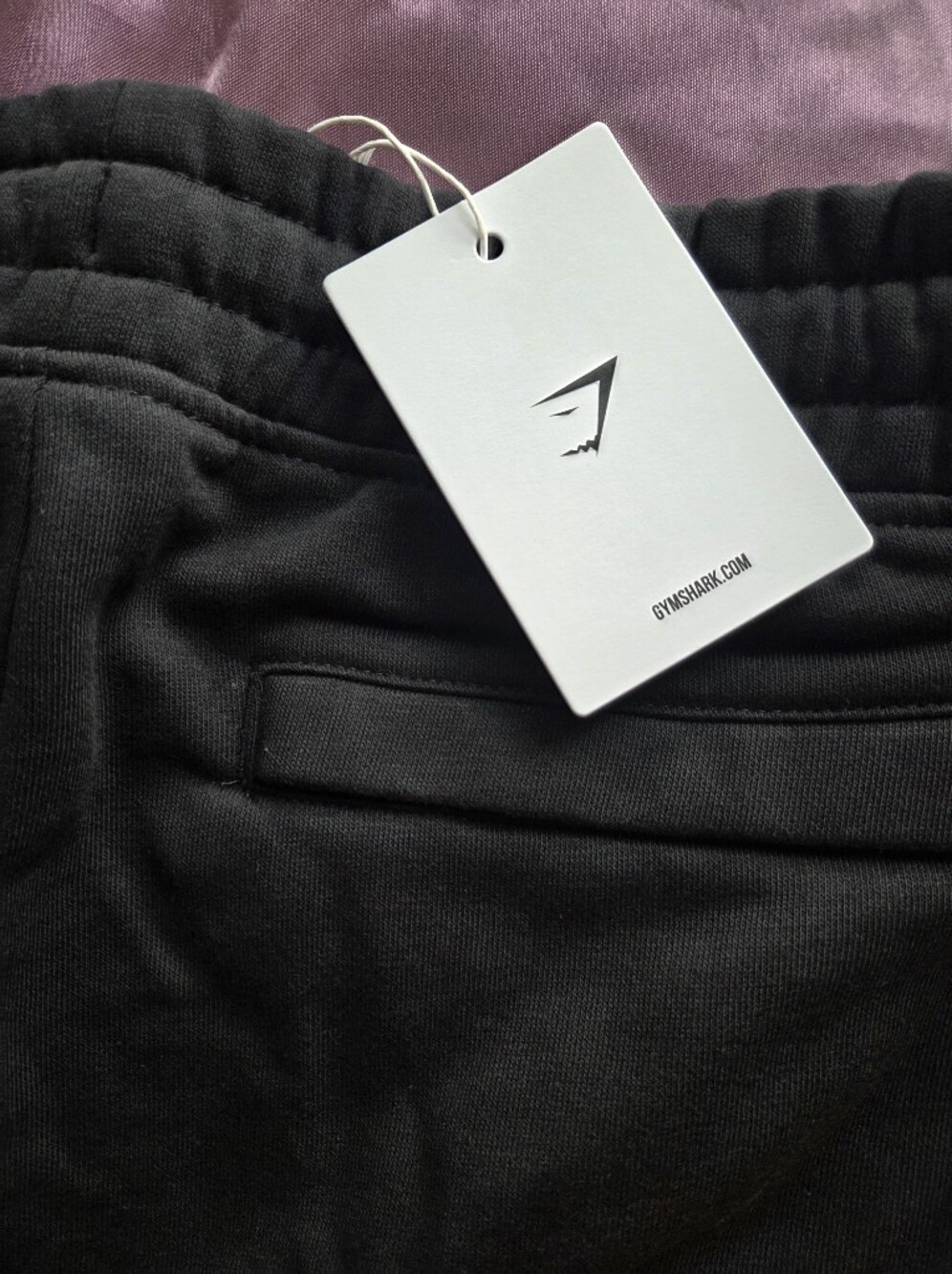 Men's Gymshark Athletic Crest Joggers Black Size M - Picture 4 of 4
